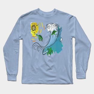 Three Little Turtles Long Sleeve T-Shirt